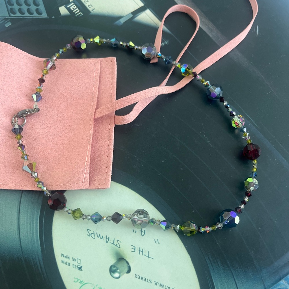 Handmade Swarovski Crystal Choker - Picture 4 of 7